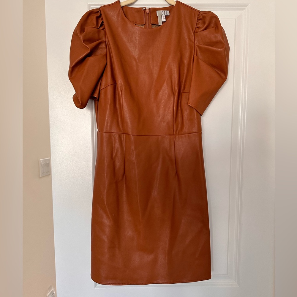 TCEC Pleather Dress